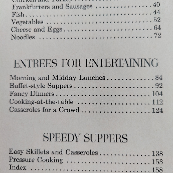 vintage cookbook | Better Homes & Gardens | Casserole cookbook 1968 - Picture 14 of 16